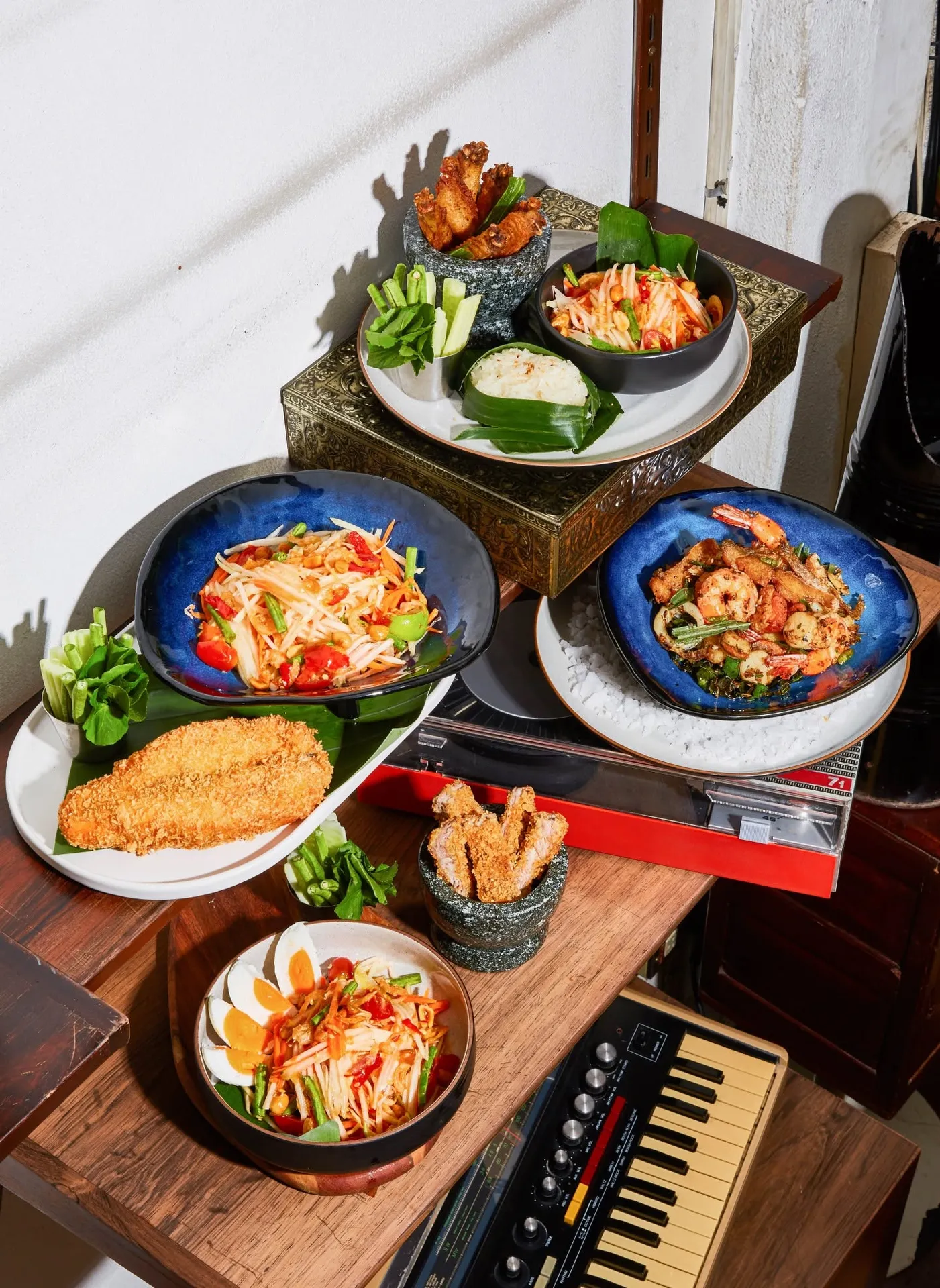 ร้านอาหารเอกมัยมีที่จอดรถ ขับไปสะดวก